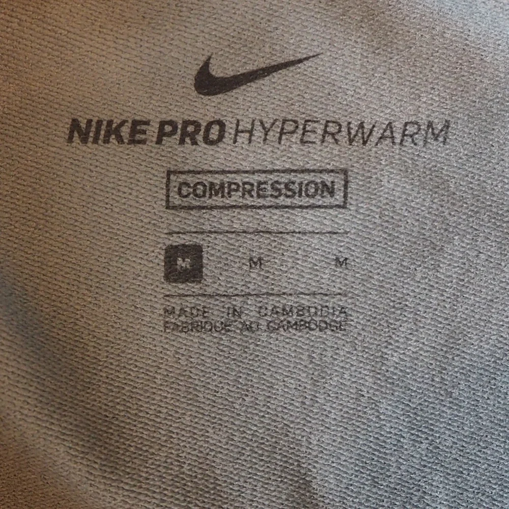 Nike Pro Hyperwarm Compression Tights Men's Medium Running Base Layer Leggings